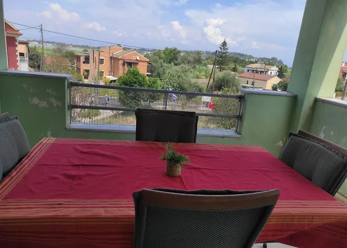 Villa John's Corfu Chrisiida Sea View Kanálion
